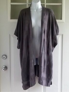 lululemon athletica Soft Knit Open-Front Cardigan in Gray